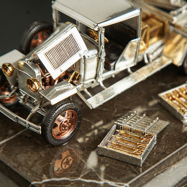 wow видео Статуэтка "Реактивная система залпового огня БМ-8-24 на базе грузовика