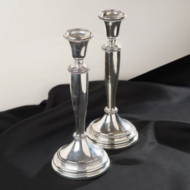 wow видео Пара эксклюзивных подсвечников из серебра "Adamantine"