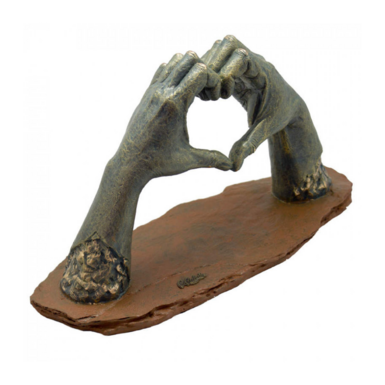 statuette on stand photo