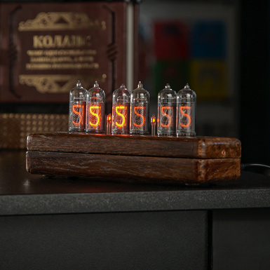 Ламповые часы на газоразрядных индикаторах фото 2