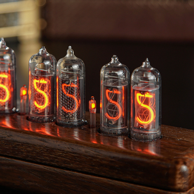 часы ламповые фото 2