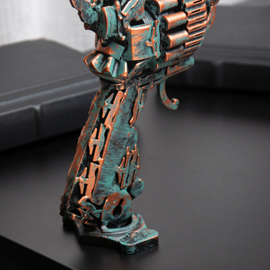 author's statuette photo