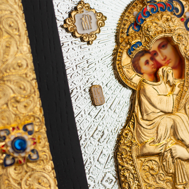 ікона з інкрустацією фото