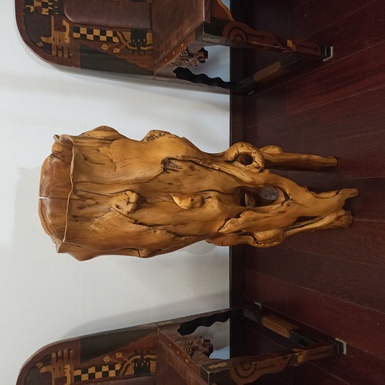 Деревянная ваза «Акация» от Сергея Костюка фото