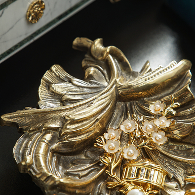 бронзовая тарелка для украшений фото 1