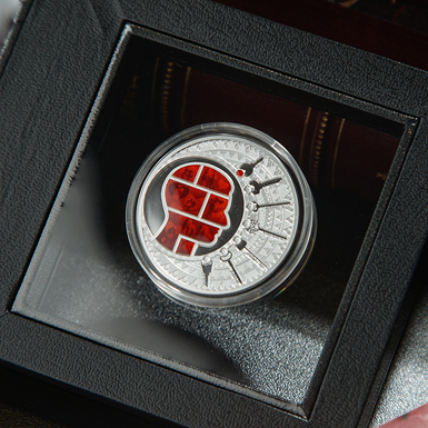 Срібна монета ключ до любові фото 1