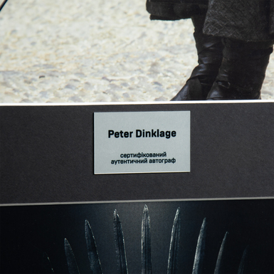 сертифицированных автографов актеров сериала "Игра престолов Питера Динклэйджа фото 1
