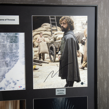 автографов актера сериала "Игра престолов Питера Динклэйджа фото 1