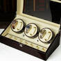 wow video Automatic winding box for 6 watches Stunden from Asen