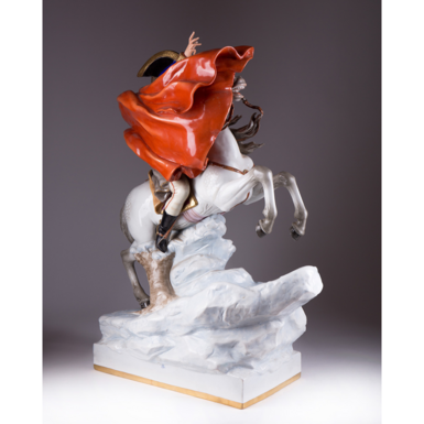 Sculpture emperor on horseback photo