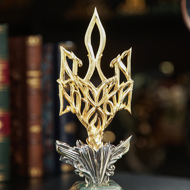 statuette on stand photo