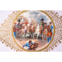 Napoleon's image on dishes photo
