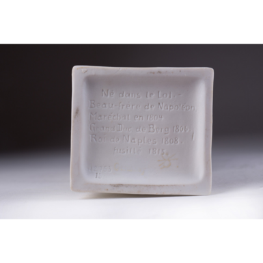 Biography of the character on the bottom of the statuette photo