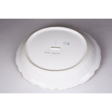 Зворотний бік тарілки фото