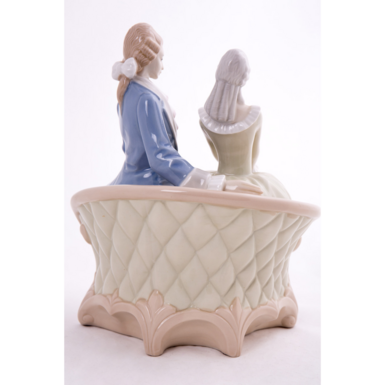 Statuette in pastel shades photo