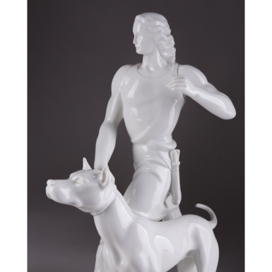 Скульптура хлопця фото