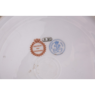 Клеймо на дне тарелки фото