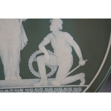 Olive color plate photo