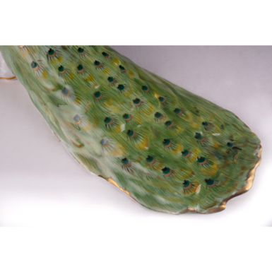 Деталізований хвіст павича фото