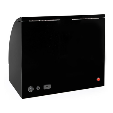 шкатулка для подзавода часов черная фото