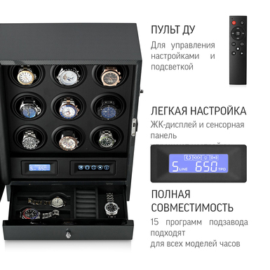 шкатулка для часов с программами фото