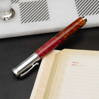 Ручка-роллер "Dream" ручной работы из ювелирной смолы от Kaminskiy Studio фото