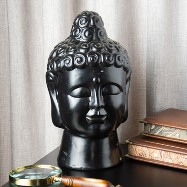 Терракотовая статуэтка "Голова Будды" от Nitsche (реплика) фото