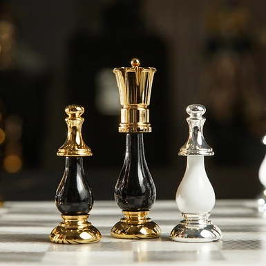 wow видео Элитный шахматный набор &quot;Carrara Lux&quot;