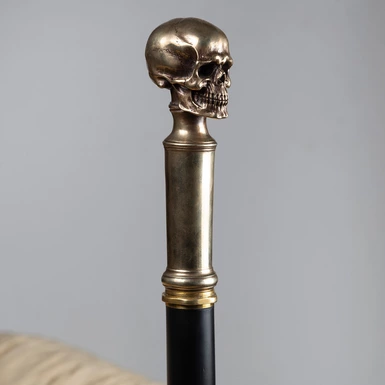 wow видео Роскошная трость с бронзовой ручкой и секретом