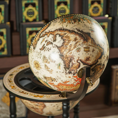 купити бар для напоїв у вигляді великого глобусу фото 1