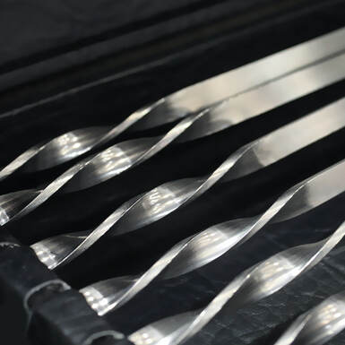 Шампура из нержавеющей стали фото