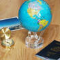 Globe in tourist interior photo