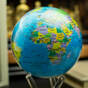 Colored globe photo