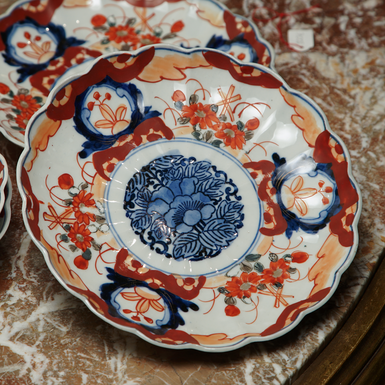 Винтажные фарфоровые тарелки фото 1