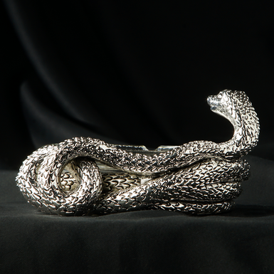 срібна змія фото