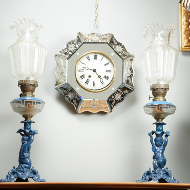 Раритетные настенные часы фото