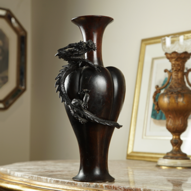 Ваза с патиной фото