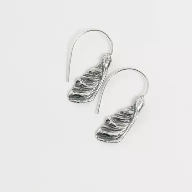 "ANITA SILVER" earrings in silver by SAMOKISH photo