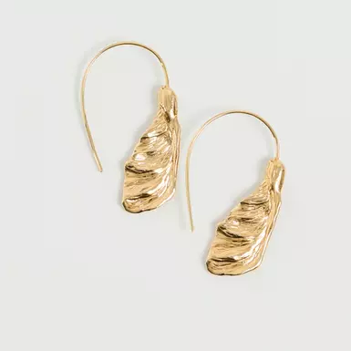 Сережки "ANITA GOLD" у позолоті від SAMOKISH фото