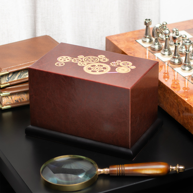 деревянный кейс механизма фото 1дерев'яний кейс механізму фото 1