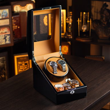 скринька для підзаводу та зберігання годинників фото 2