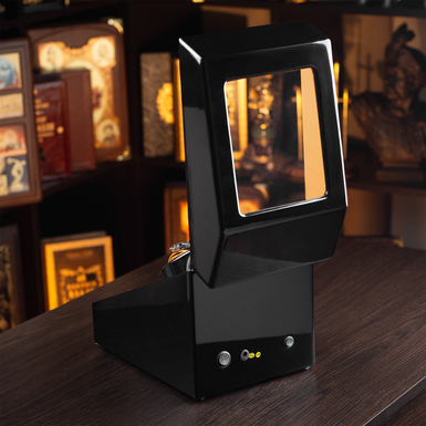 скринька для годинника з прозорою кришкою фото 2