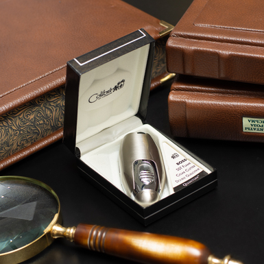 Зажигалка и ножницы двойная гильотина для сигар английской фирмы Colibri Quantum фото