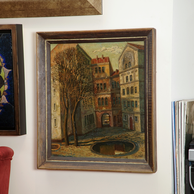 картина в интерьере фото