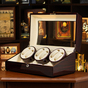 Automatic watch winder box 