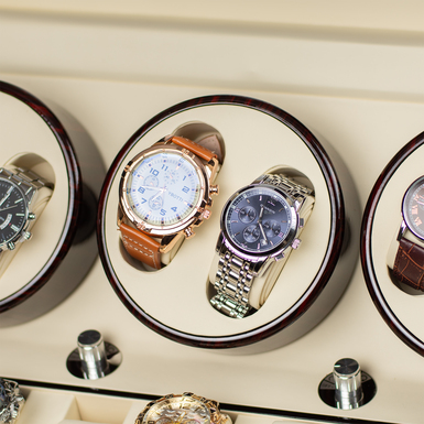 Carbon fiber watch winder box