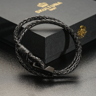 купить браслет из кожи фото 1