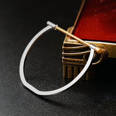 7e_Браслет із позолоченої сталі фото 1