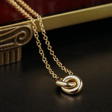 Подвеска из позолоченной стали 316L фото 1