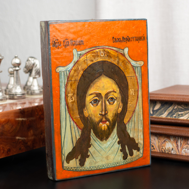 Купити старовинну ікону Ісуса Христа